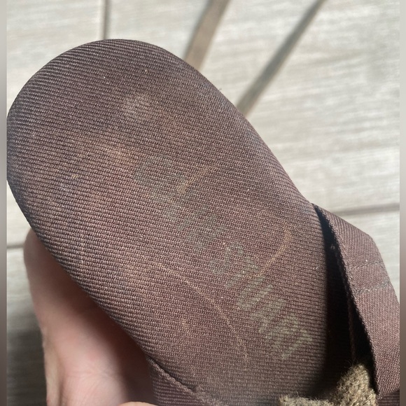 Colin Stuart Women’s Brown Tie-Up Espadrille Wedge Heels Size: 9 Women’s - Picture 6 of 9